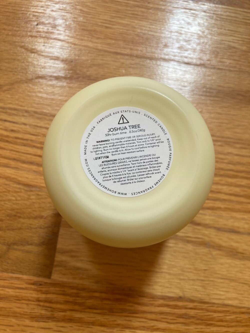 Boheme Candle - Joshua Tree Scent - Picture 14 of 15